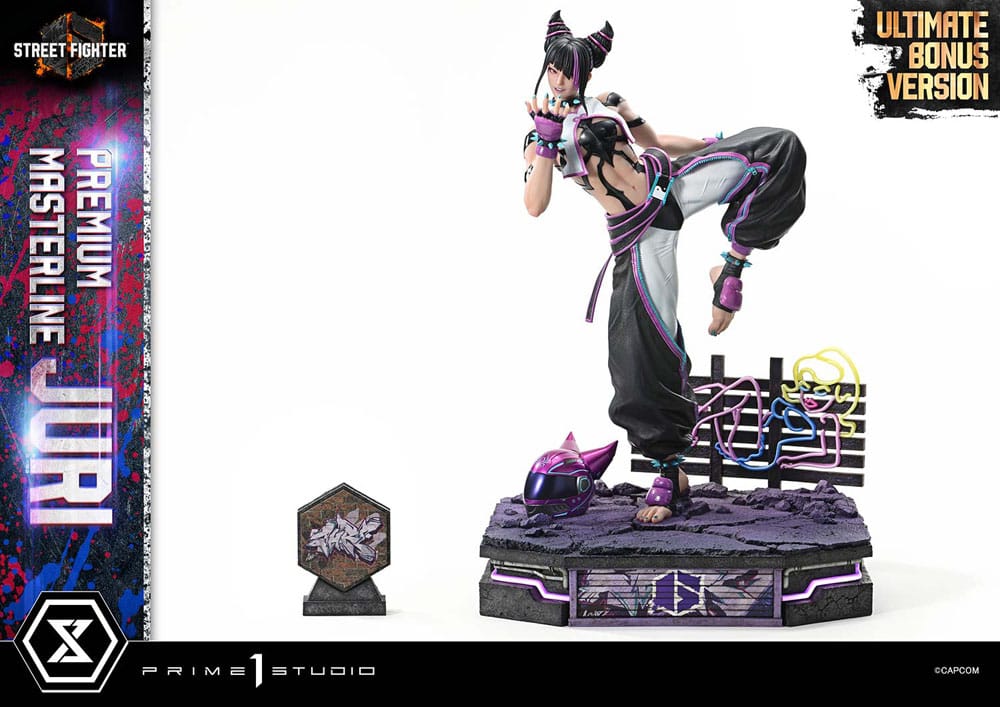 Street Fighter 6 Premium Masterline Series Statue 1/4 Juri Ultimate Bonus Version 58 cm            - Preorder - ETA: 18.09.2026