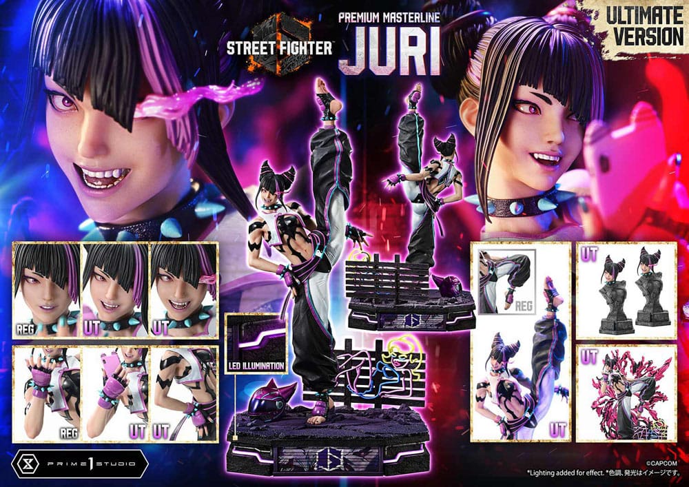 Street Fighter 6 Premium Masterline Series Statue 1/4 Juri Ultimate Bonus Version 58 cm            - Preorder - ETA: 18.09.2026