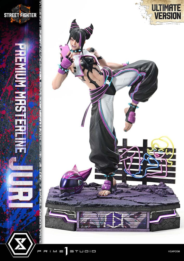 Street Fighter 6 Premium Masterline Series Statue 1/4 Juri Ultimate Bonus Version 58 cm            - Preorder - ETA: 18.09.2026