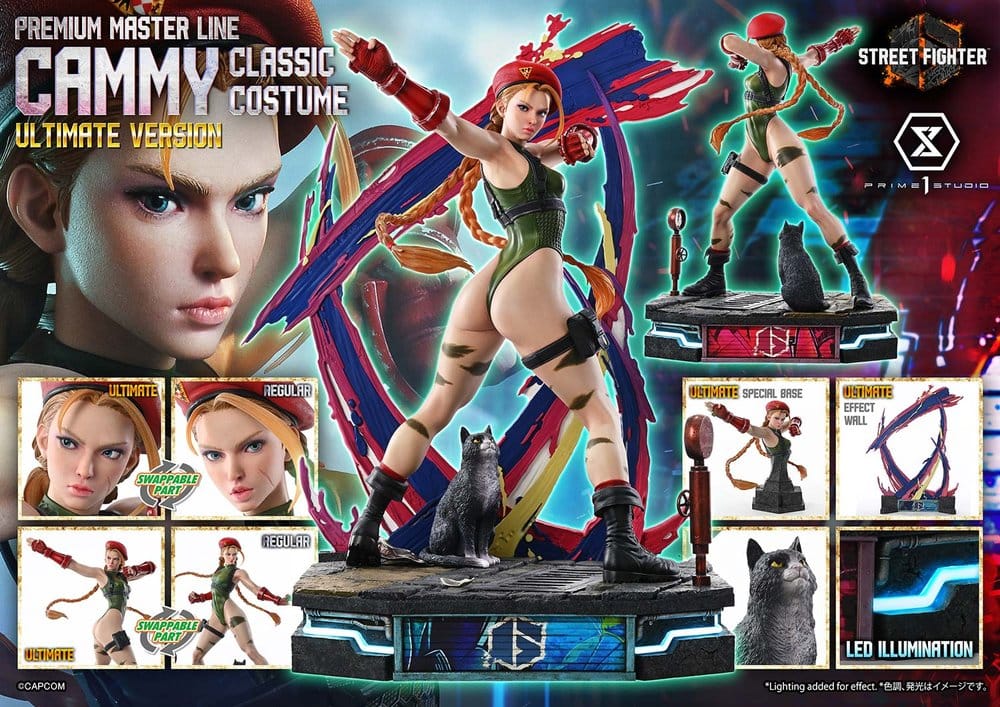 Street Fighter 6 Ultimate Premium Masterline Statue 1/4 Cammy Classic Costume Ultimate Version 54 cm - Preorder - ETA: 24.03.2028