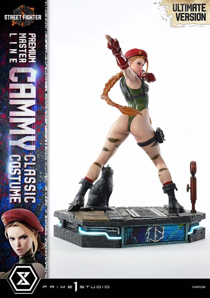 Street Fighter 6 Ultimate Premium Masterline Statue 1/4 Cammy Classic Costume Ultimate Version 54 cm - Preorder - ETA: 24.03.2028