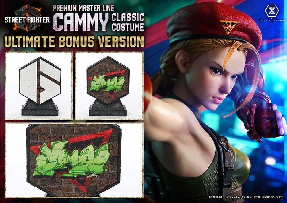 Street Fighter 6 Premium Masterline Statue 1/4 Cammy Classic Costume Ultimate Bonus Version 54 cm - Preorder - ETA: 24.03.2028