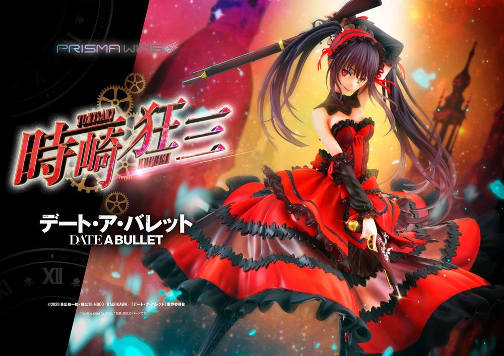 Date A Live Fragment: Date A Bullet Prisma Wing PVC Statue 1/7 Kurumi Tokisaki 27 cm - Preorder - ETA: 19.09.2026