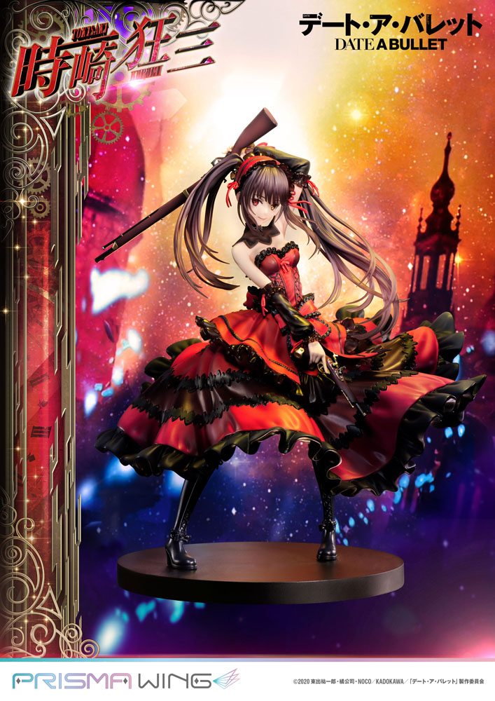 Date A Live Fragment: Date A Bullet Prisma Wing PVC Statue 1/7 Kurumi Tokisaki 27 cm - Preorder - ETA: 19.09.2026