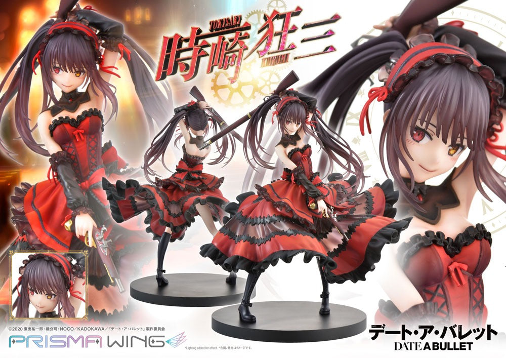 Date A Live Fragment: Date A Bullet Prisma Wing PVC Statue 1/7 Kurumi Tokisaki 27 cm - Preorder - ETA: 19.09.2026