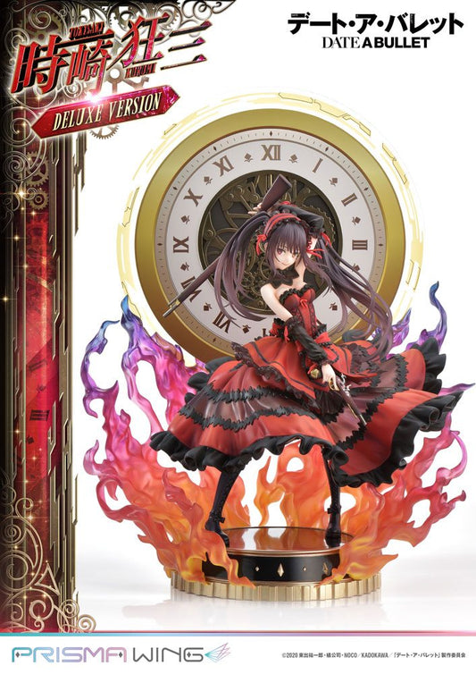 Date A Live Fragment: Date A Bullet Prisma Wing PVC Statue 1/7 Kurumi Tokisaki Deluxe Version 37 cm - Preorder - ETA: 19.09.2026