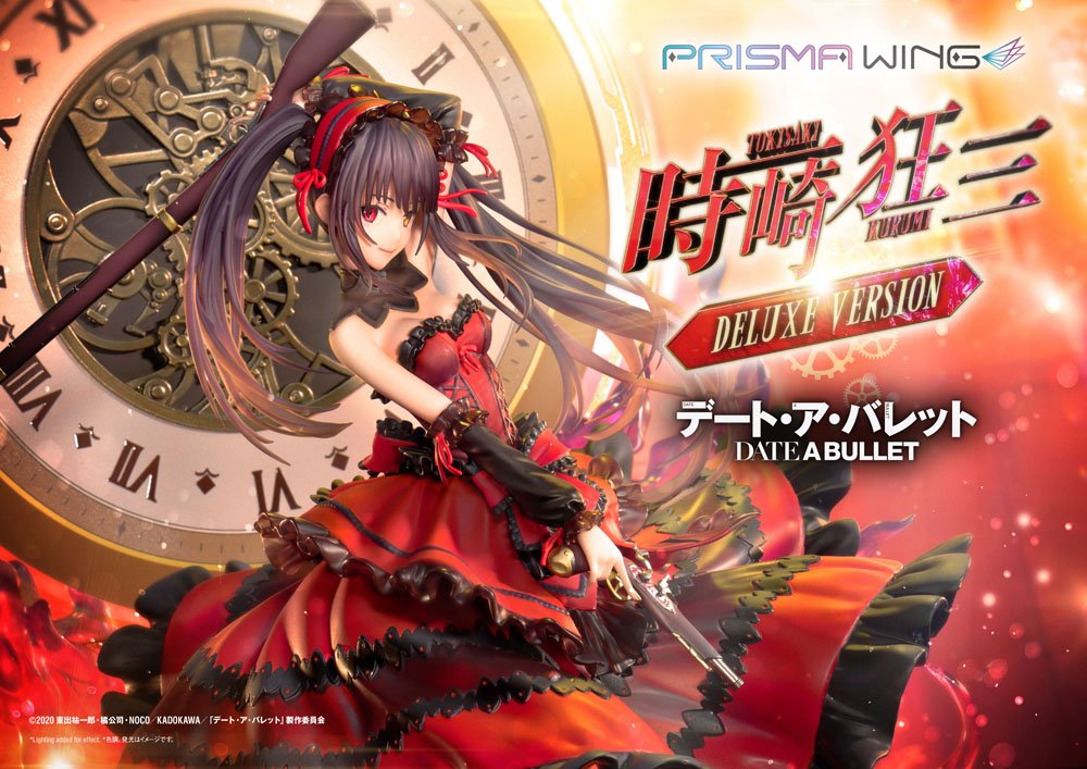Date A Live Fragment: Date A Bullet Prisma Wing PVC Statue 1/7 Kurumi Tokisaki Deluxe Version 37 cm - Preorder - ETA: 19.09.2026