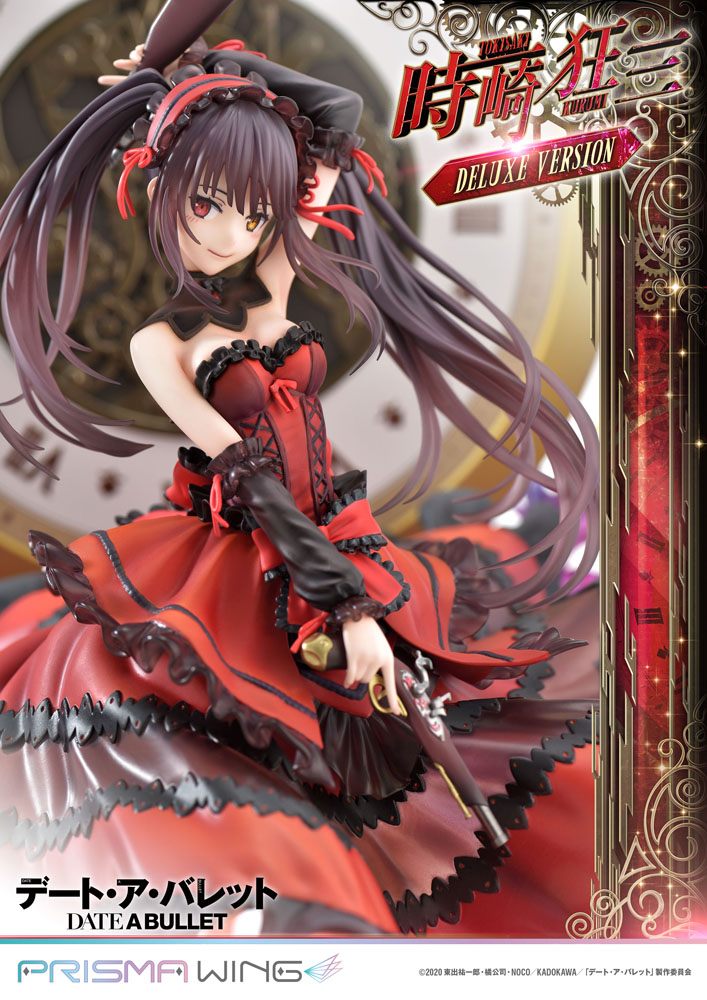Date A Live Fragment: Date A Bullet Prisma Wing PVC Statue 1/7 Kurumi Tokisaki Deluxe Version 37 cm - Preorder - ETA: 19.09.2026