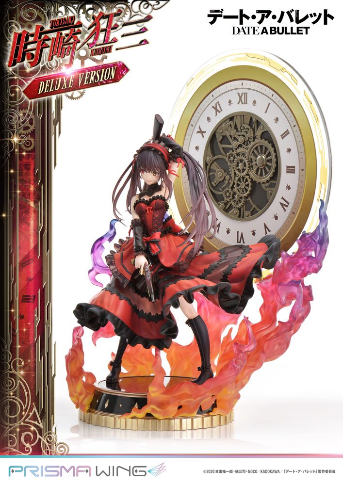 Date A Live Fragment: Date A Bullet Prisma Wing PVC Statue 1/7 Kurumi Tokisaki Deluxe Version 37 cm - Preorder - ETA: 19.09.2026