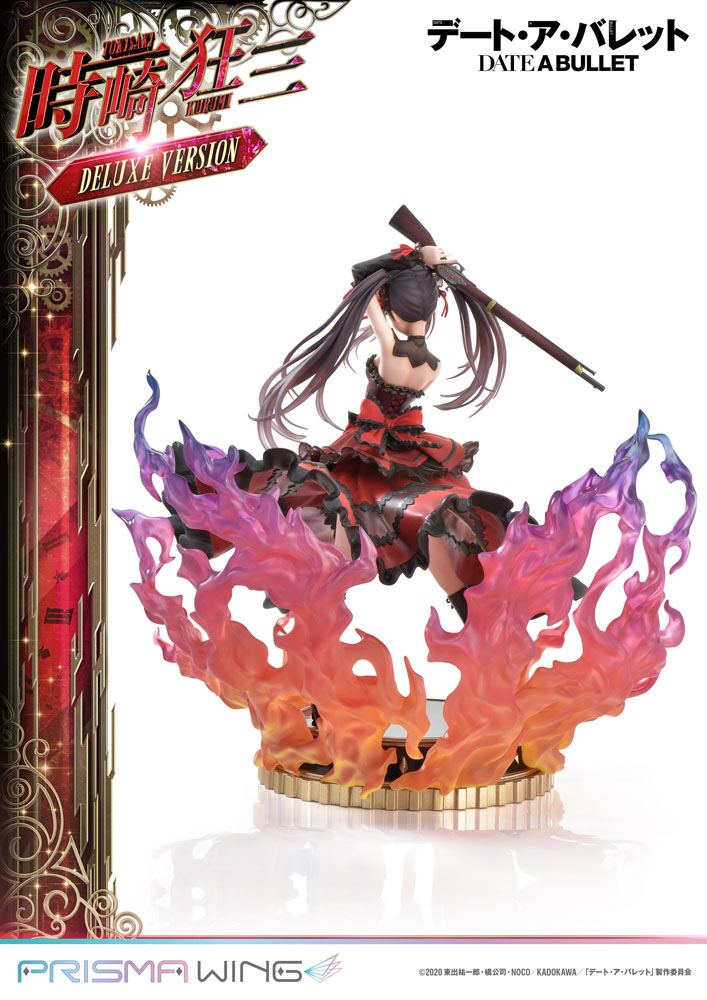 Date A Live Fragment: Date A Bullet Prisma Wing PVC Statue 1/7 Kurumi Tokisaki Deluxe Version 37 cm - Preorder - ETA: 19.09.2026