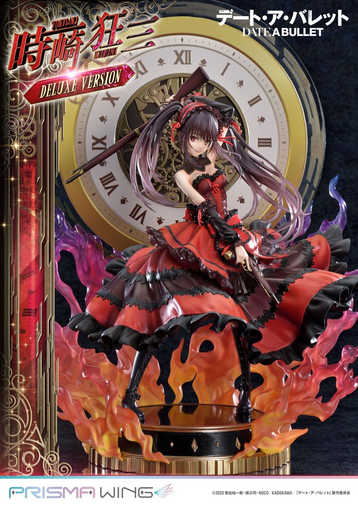 Date A Live Fragment: Date A Bullet Prisma Wing PVC Statue 1/7 Kurumi Tokisaki Deluxe Version 37 cm - Preorder - ETA: 19.09.2026