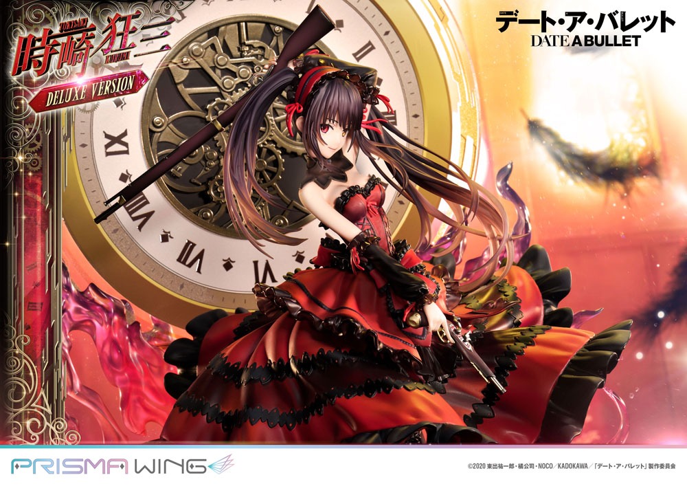 Date A Live Fragment: Date A Bullet Prisma Wing PVC Statue 1/7 Kurumi Tokisaki Deluxe Version 37 cm - Preorder - ETA: 19.09.2026