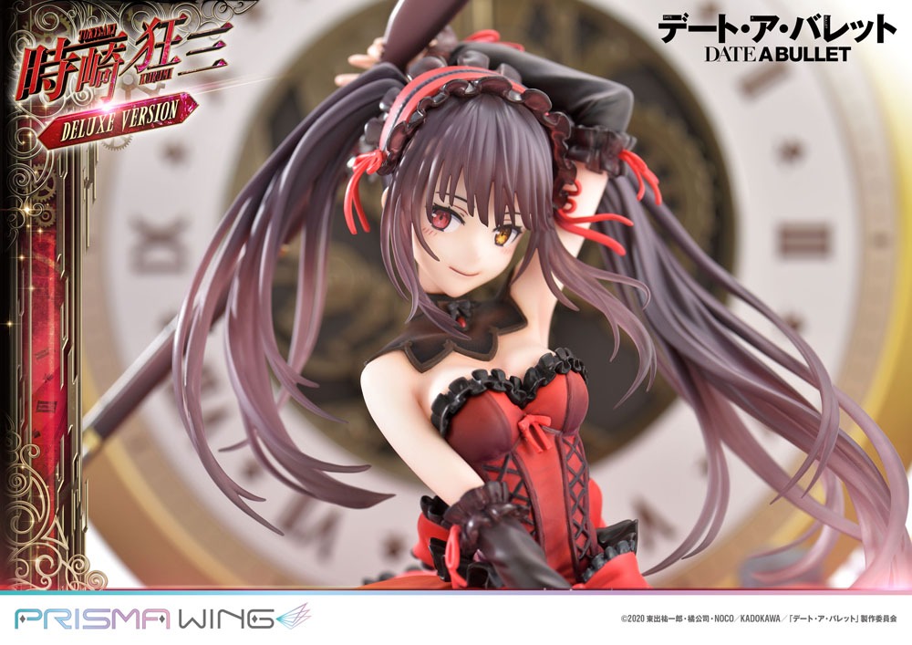 Date A Live Fragment: Date A Bullet Prisma Wing PVC Statue 1/7 Kurumi Tokisaki Deluxe Version 37 cm - Preorder - ETA: 19.09.2026