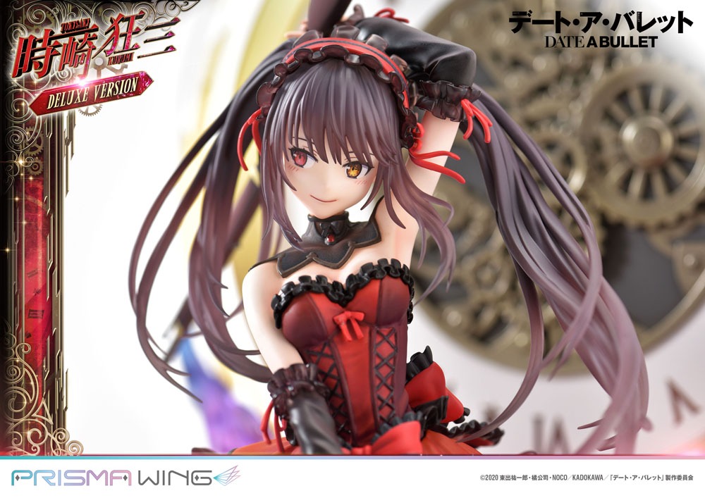 Date A Live Fragment: Date A Bullet Prisma Wing PVC Statue 1/7 Kurumi Tokisaki Deluxe Version 37 cm - Preorder - ETA: 19.09.2026