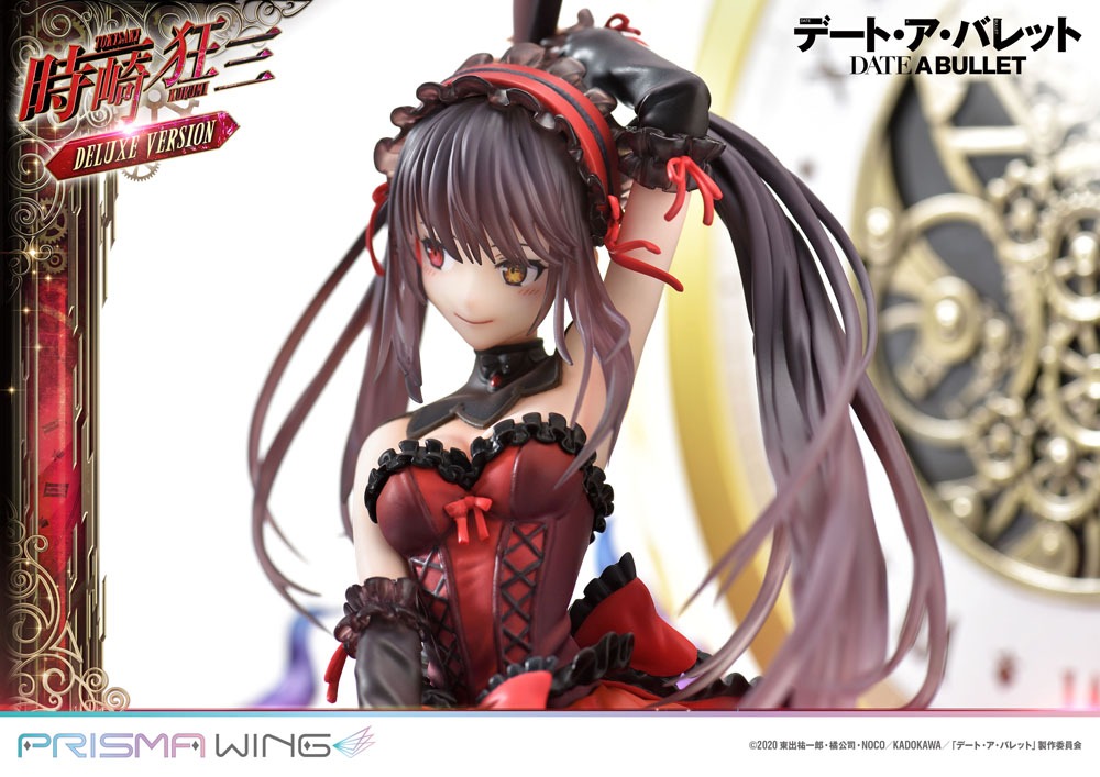 Date A Live Fragment: Date A Bullet Prisma Wing PVC Statue 1/7 Kurumi Tokisaki Deluxe Version 37 cm - Preorder - ETA: 19.09.2026