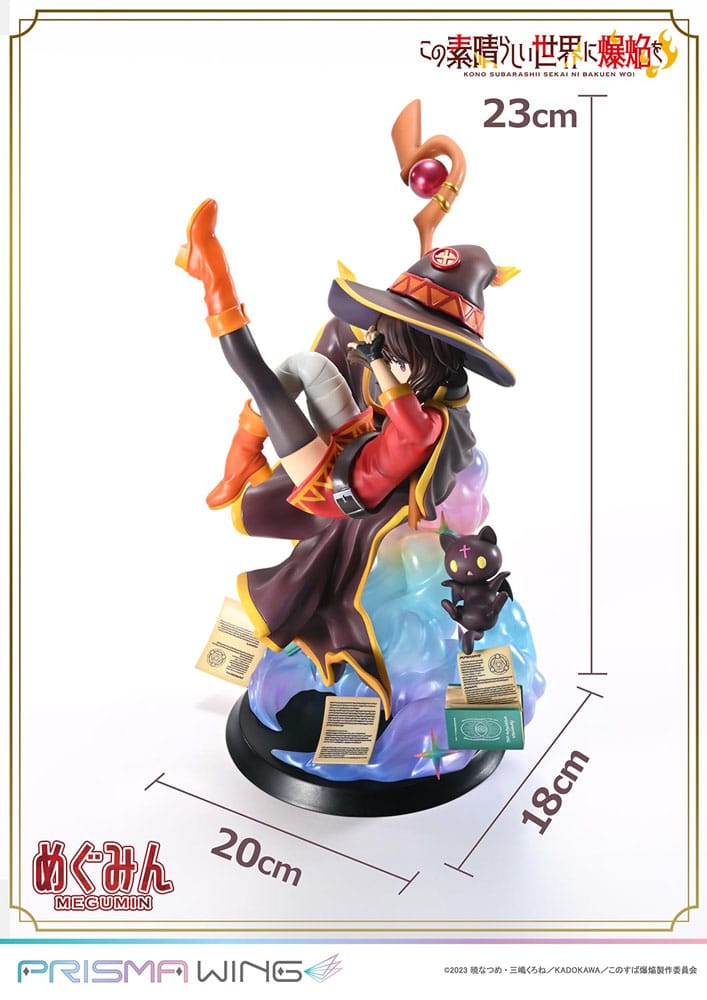 Konusuba - An Explosion on This Wonderful World! Prisma Wing PVC Statue 1/7 Megumin 23 cm - Versand: 7 Tage nach Bestellung