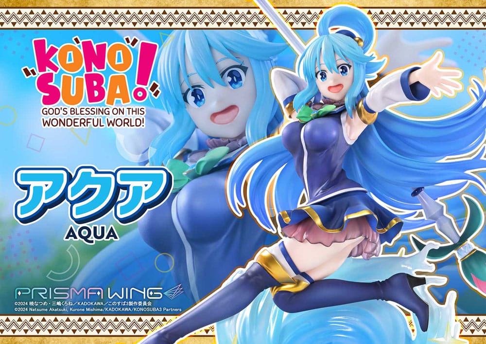 Konusuba - God's blessing on this wonderful world! Prisma Wing PVC Statue 1/7 Aqua 24 cm  - Preorder - ETA: 25.03.2027