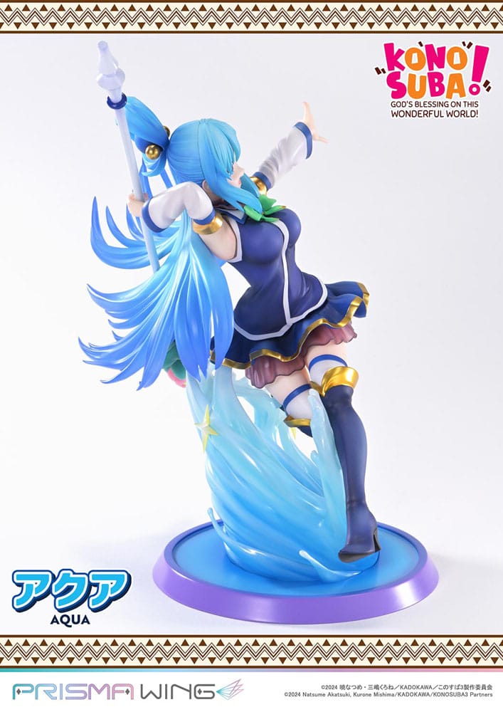 Konusuba - God's blessing on this wonderful world! Prisma Wing PVC Statue 1/7 Aqua 24 cm  - Preorder - ETA: 25.03.2027