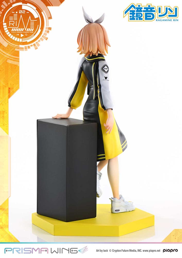 Vocaloid Piapro Characters Prisma Wing PVC Statue 1/7 Kagamine Rin (Art by lack) 21 cm   - Versand: 7 Tage nach Bestellung