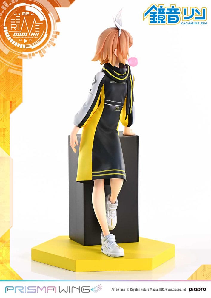 Vocaloid Piapro Characters Prisma Wing PVC Statue 1/7 Kagamine Rin (Art by lack) 21 cm   - Versand: 7 Tage nach Bestellung