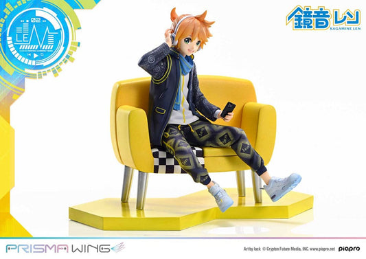 Vocaloid Piapro Characters Prisma Wing PVC Statue 1/7 Kagamine Len (Art by lack) 18 cm     - Preorder - ETA: 25.09.2026