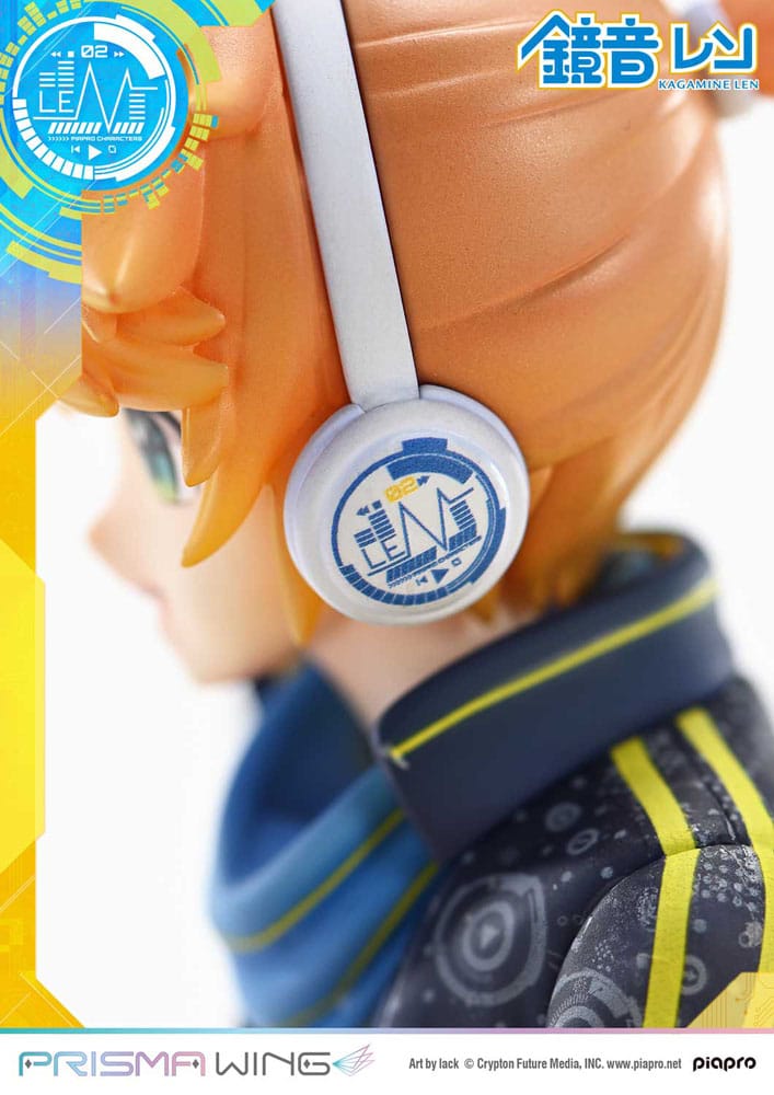 Vocaloid Piapro Characters Prisma Wing PVC Statue 1/7 Kagamine Len (Art by lack) 18 cm     - Preorder - ETA: 25.09.2026