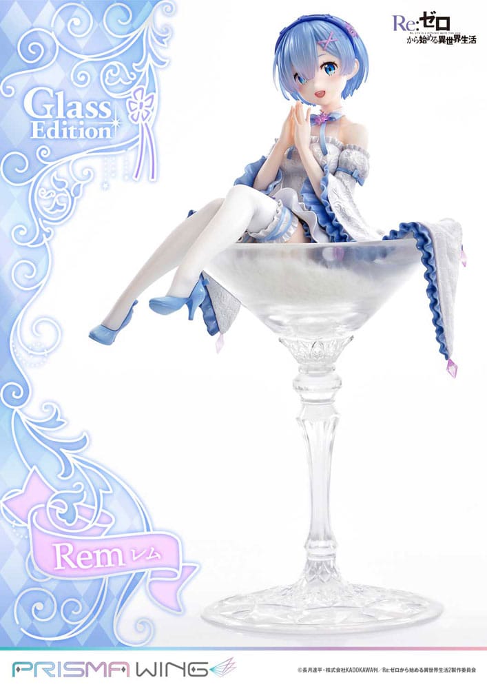 Re:Zero - Starting Life in Another World Prisma Wing PVC Statue 1/7 Rem Glass Edition 23 cm - Preorder - ETA: 29.07.2026