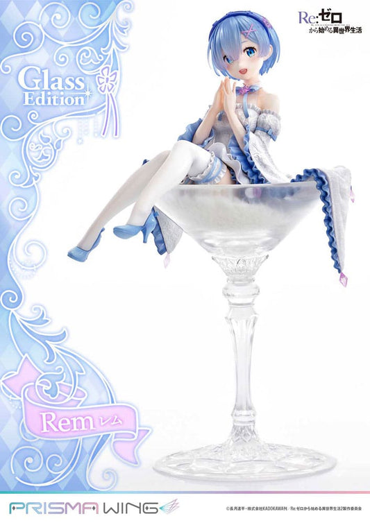 Re:Zero - Starting Life in Another World Prisma Wing PVC Statue 1/7 Rem Glass Edition 23 cm - Preorder - ETA: 20.06.2026