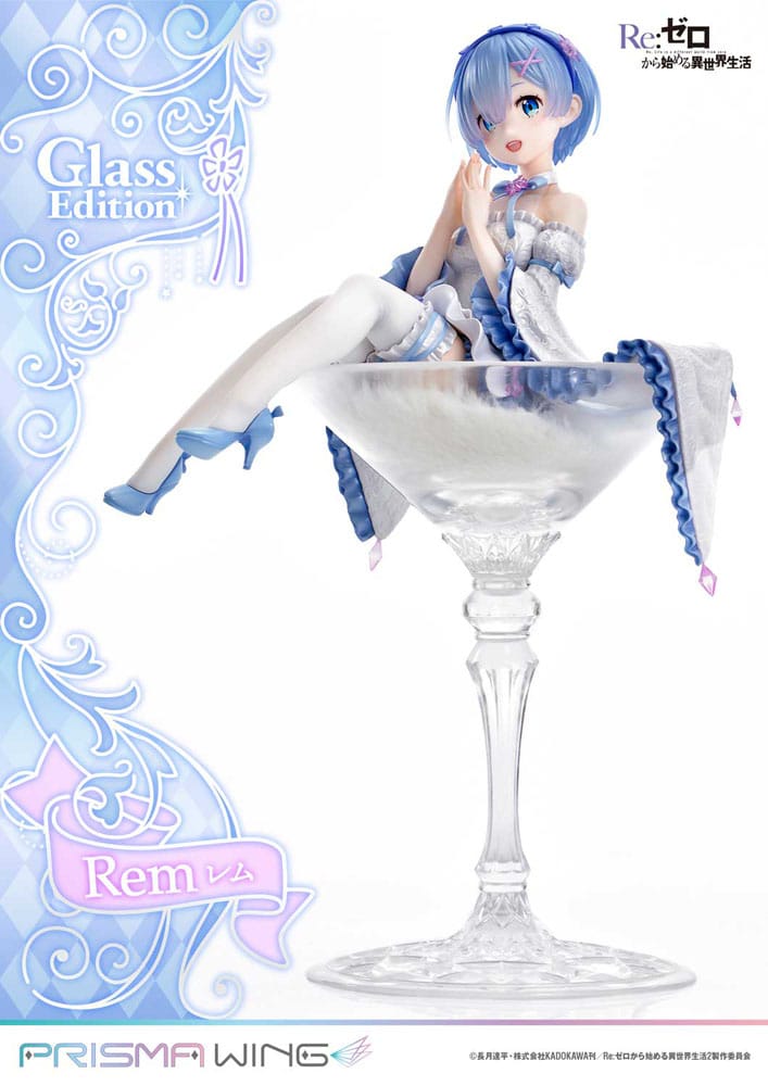 Re:Zero - Starting Life in Another World Prisma Wing PVC Statue 1/7 Rem Glass Edition 23 cm - Preorder - ETA: 29.07.2026