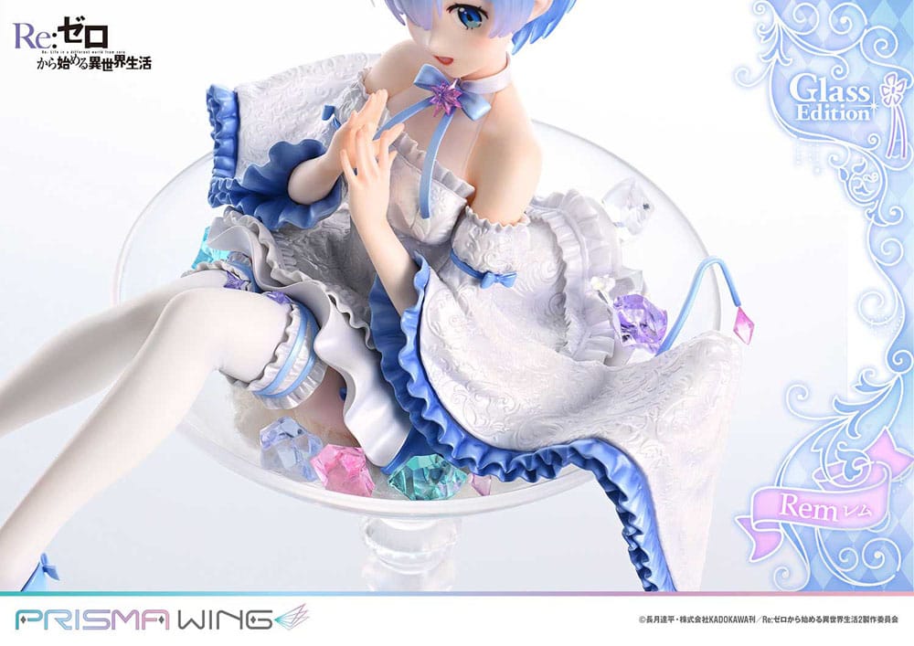 Re:Zero - Starting Life in Another World Prisma Wing PVC Statue 1/7 Rem Glass Edition 23 cm - Preorder - ETA: 29.07.2026