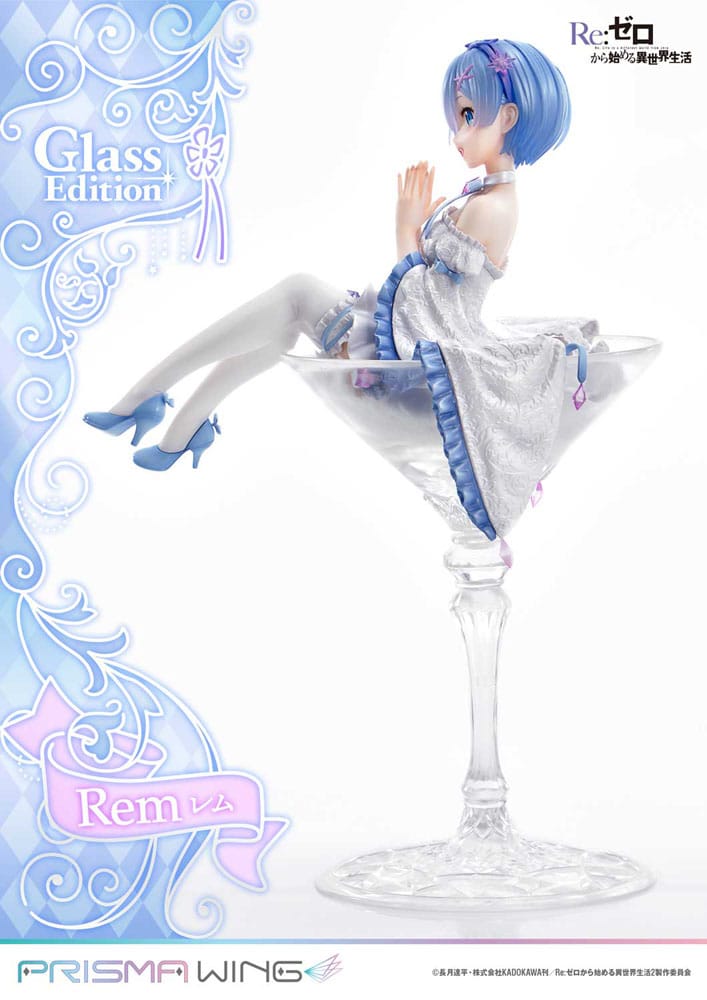 Re:Zero - Starting Life in Another World Prisma Wing PVC Statue 1/7 Rem Glass Edition 23 cm - Preorder - ETA: 29.07.2026