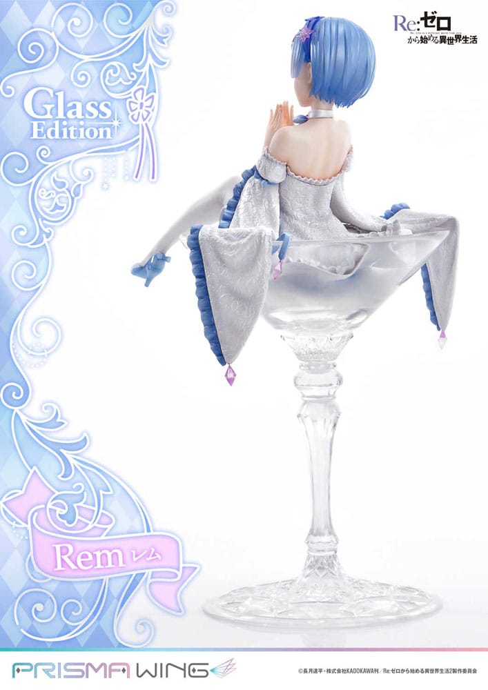 Re:Zero - Starting Life in Another World Prisma Wing PVC Statue 1/7 Rem Glass Edition 23 cm - Preorder - ETA: 29.07.2026