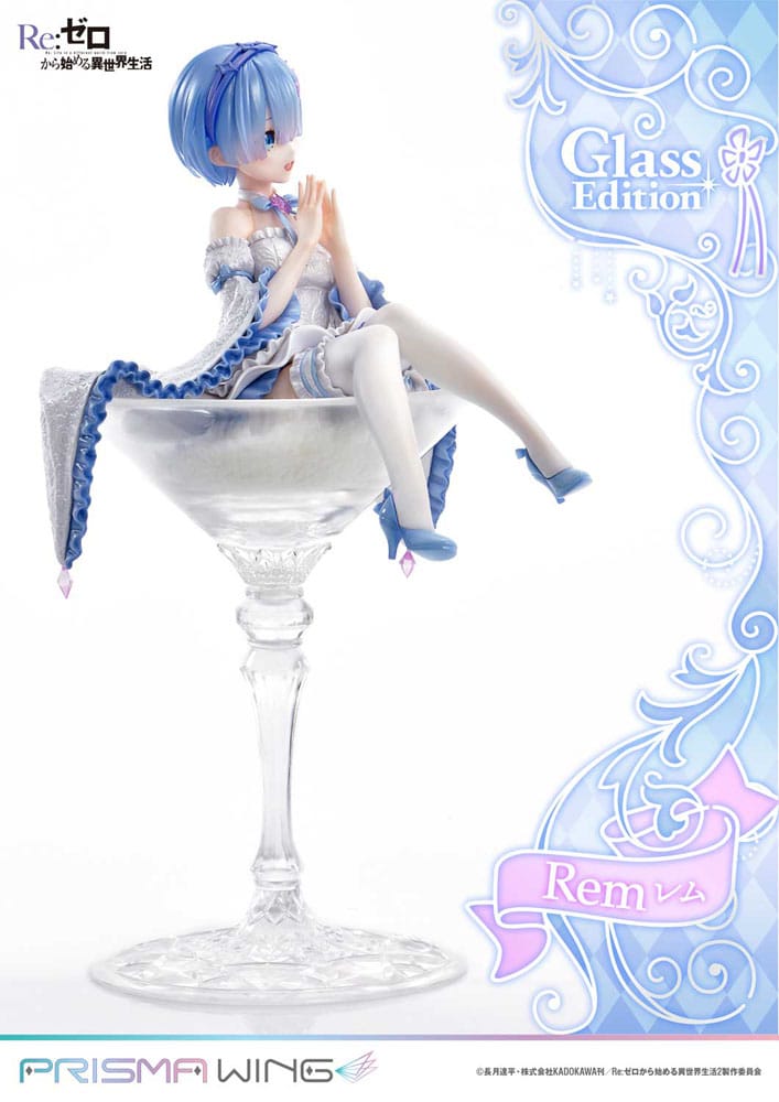 Re:Zero - Starting Life in Another World Prisma Wing PVC Statue 1/7 Rem Glass Edition 23 cm - Preorder - ETA: 29.07.2026
