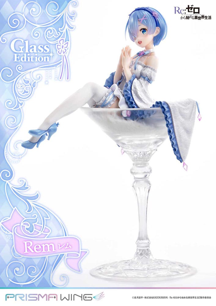 Re:Zero - Starting Life in Another World Prisma Wing PVC Statue 1/7 Rem Glass Edition 23 cm - Preorder - ETA: 29.07.2026