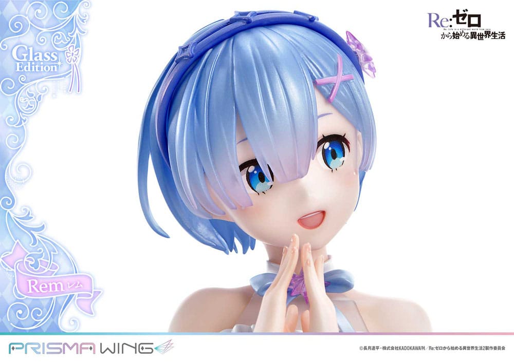 Re:Zero - Starting Life in Another World Prisma Wing PVC Statue 1/7 Rem Glass Edition 23 cm - Preorder - ETA: 29.07.2026