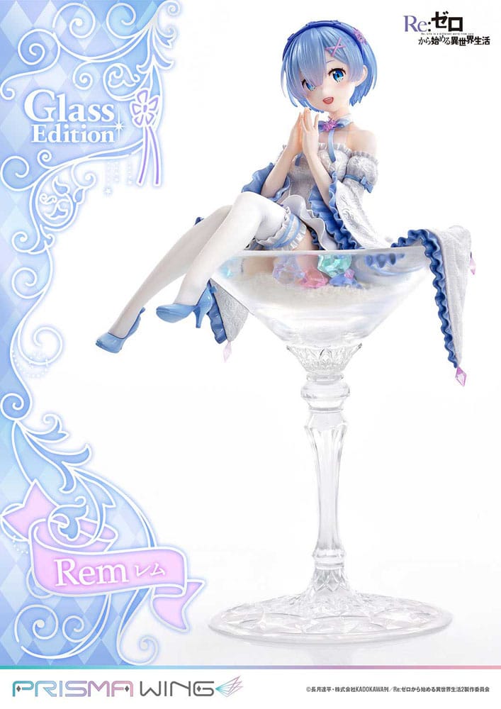 Re:Zero - Starting Life in Another World Prisma Wing PVC Statue 1/7 Rem Glass Edition 23 cm - Preorder - ETA: 29.07.2026