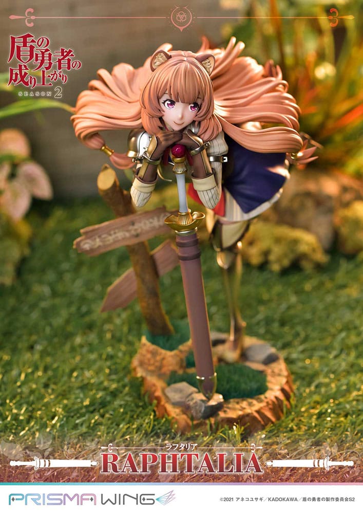 The Rising of the Shield Hero Season 2  Prisma Wing PVC Statue 1/7 Raphtalia 21 cm - Versand: 5-7 Tage nach Bestellung