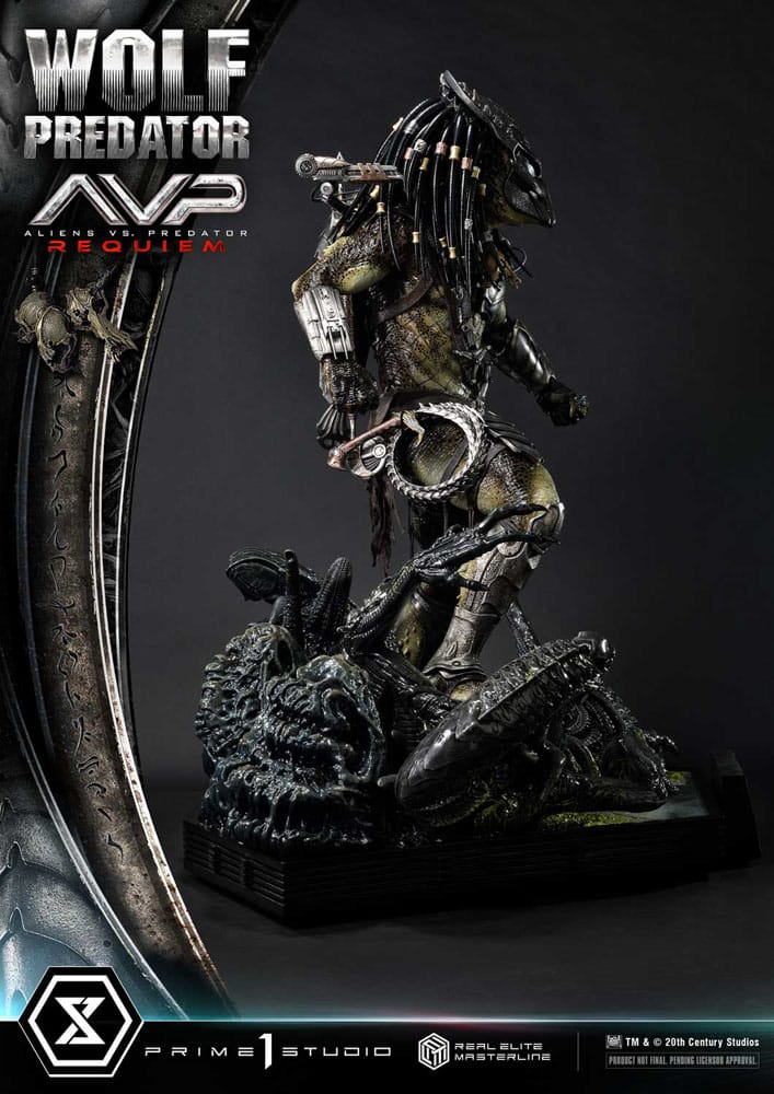 Alien vs. Predator Real Elite Masterline Series Statue 1/3 Requiem Wolf Predator 95 cm                       - Preorder - ETA: 25.12.2026
