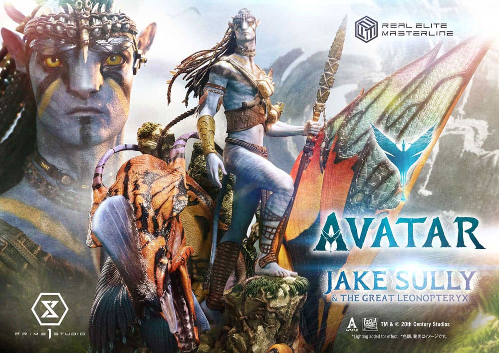 Avatar (Film) Real Elite Masterline Series Statue 1/4 Jake Sully & The Great Leonopteryx 87 cm  - Preorder - ETA: 26.07.2027
