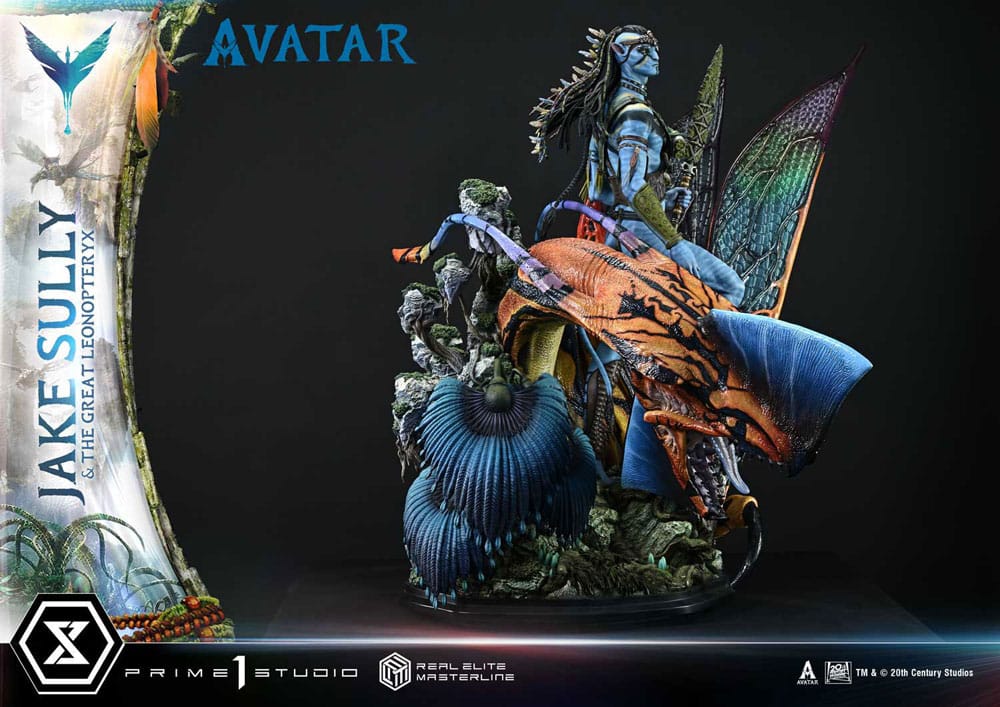 Avatar (Film) Real Elite Masterline Series Statue 1/4 Jake Sully & The Great Leonopteryx 87 cm  - Preorder - ETA: 26.07.2027