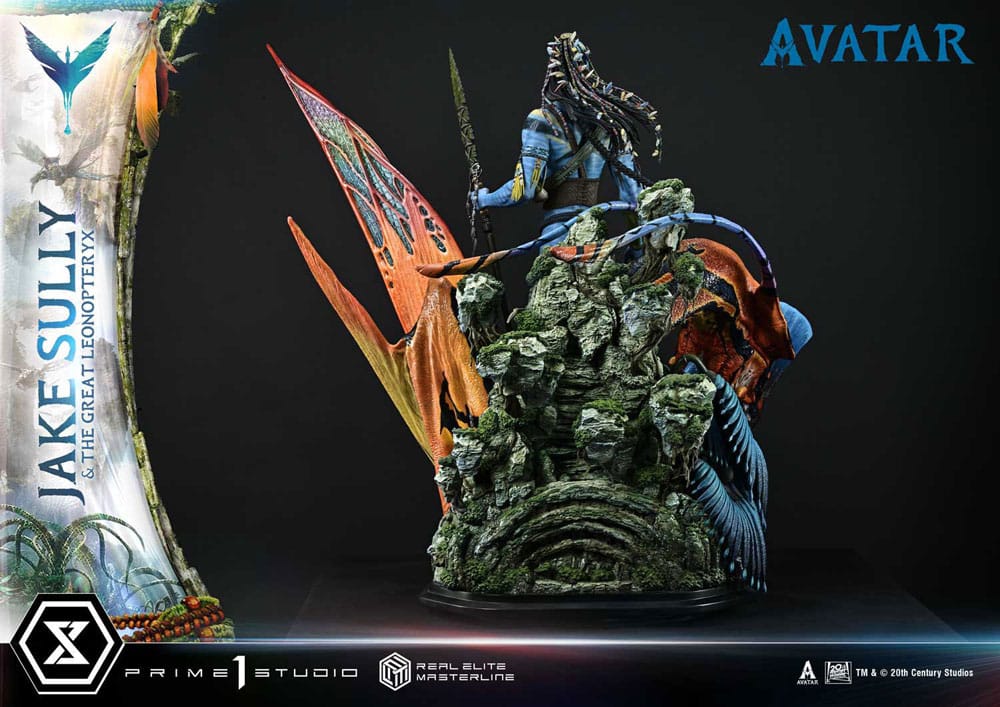 Avatar (Film) Real Elite Masterline Series Statue 1/4 Jake Sully & The Great Leonopteryx 87 cm  - Preorder - ETA: 26.07.2027