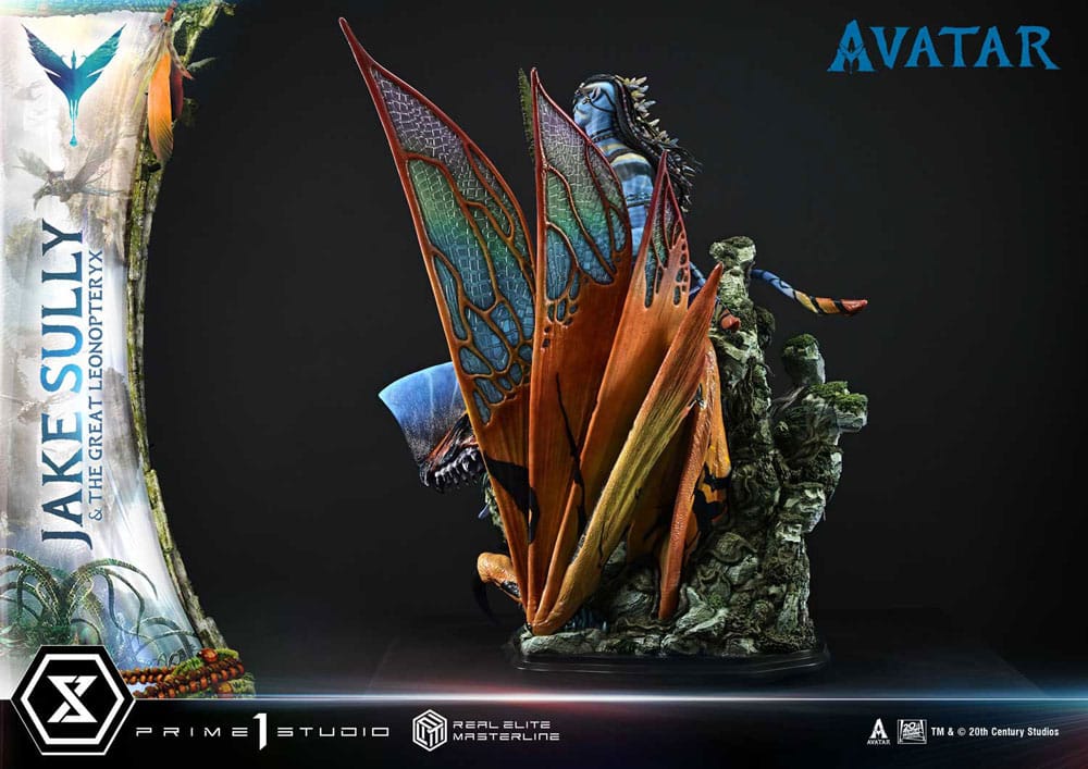 Avatar (Film) Real Elite Masterline Series Statue 1/4 Jake Sully & The Great Leonopteryx 87 cm  - Preorder - ETA: 26.07.2027