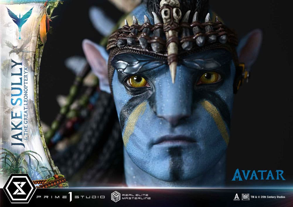 Avatar (Film) Real Elite Masterline Series Statue 1/4 Jake Sully & The Great Leonopteryx 87 cm  - Preorder - ETA: 26.07.2027