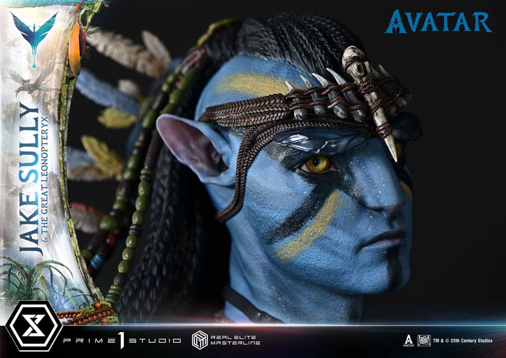 Avatar (Film) Real Elite Masterline Series Statue 1/4 Jake Sully & The Great Leonopteryx 87 cm  - Preorder - ETA: 26.07.2027