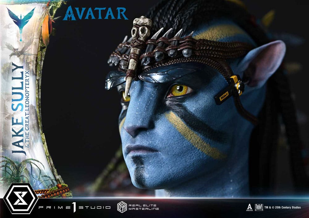 Avatar (Film) Real Elite Masterline Series Statue 1/4 Jake Sully & The Great Leonopteryx 87 cm  - Preorder - ETA: 26.07.2027