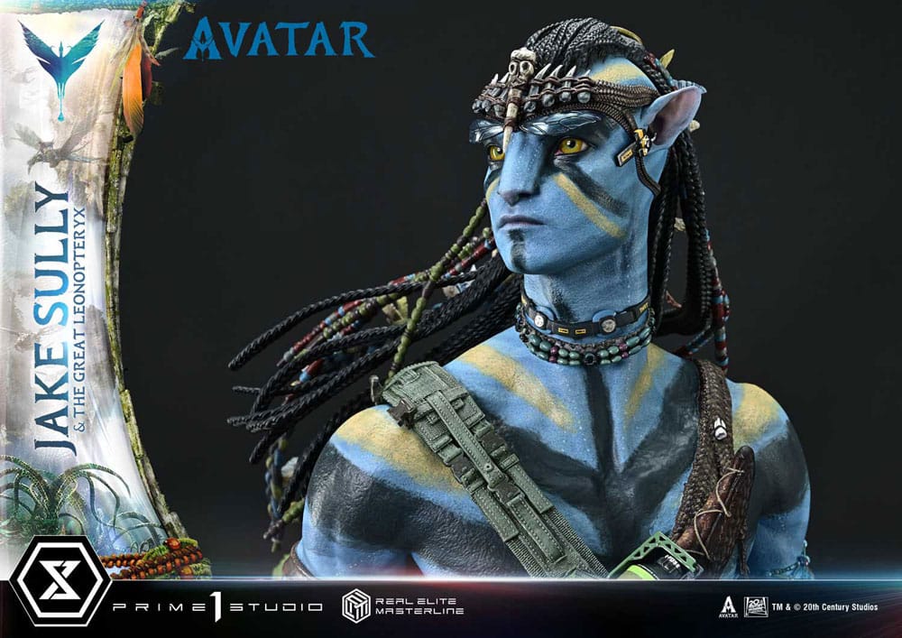 Avatar (Film) Real Elite Masterline Series Statue 1/4 Jake Sully & The Great Leonopteryx 87 cm  - Preorder - ETA: 26.07.2027
