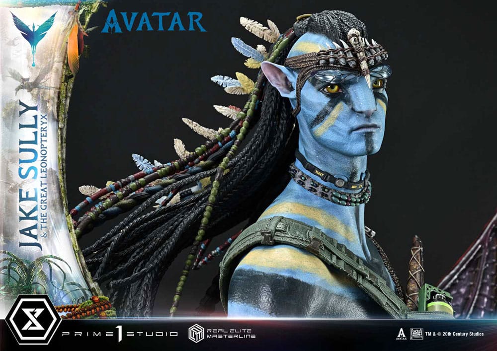 Avatar (Film) Real Elite Masterline Series Statue 1/4 Jake Sully & The Great Leonopteryx 87 cm  - Preorder - ETA: 26.07.2027