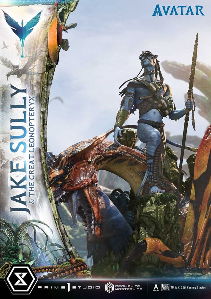 Avatar (Film) Real Elite Masterline Series Statue 1/4 Jake Sully & The Great Leonopteryx 87 cm  - Preorder - ETA: 26.07.2027