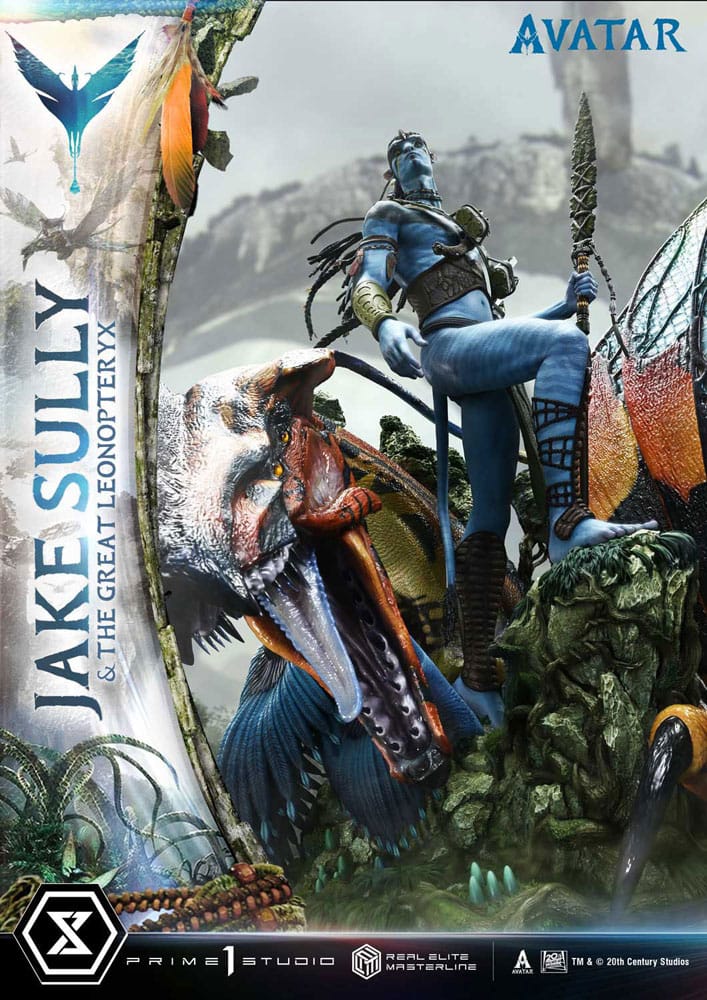 Avatar (Film) Real Elite Masterline Series Statue 1/4 Jake Sully & The Great Leonopteryx 87 cm  - Preorder - ETA: 26.07.2027