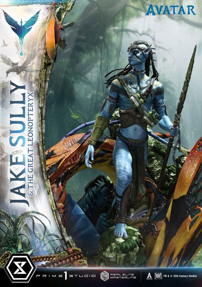 Avatar (Film) Real Elite Masterline Series Statue 1/4 Jake Sully & The Great Leonopteryx 87 cm  - Preorder - ETA: 26.07.2027